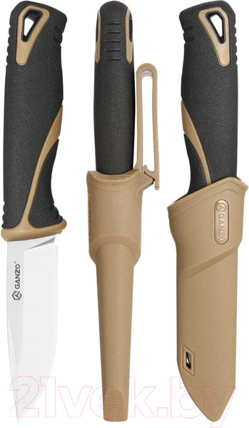 Изображение товара Нож туристический GANZO 9CR14 / G807-DY
