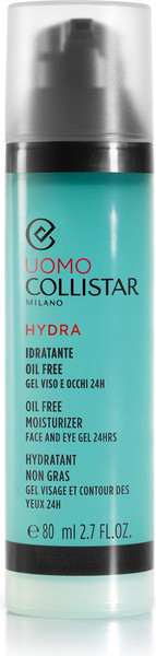 Изображение товара Гель для лица Collistar Uomo Hydra Oil Free Moisturizer Face And Eye Gel 24HRS (80мл)
