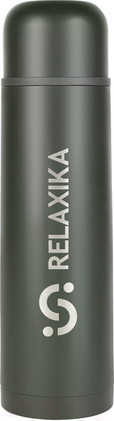 Изображение товара Термос для напитков Relaxika 101 (1000мл, хаки)