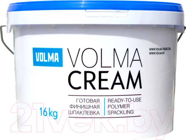 Изображение товара Шпатлевка готовая Волма Крем (16кг)