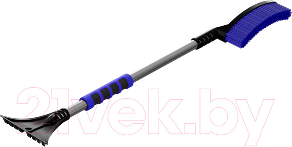 Изображение товара Щетка для автомобиля Brumex Oktan Flap со скребком / 280088 (черный)