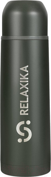 Изображение товара Термос для напитков Relaxika 101 (750мл, хаки)