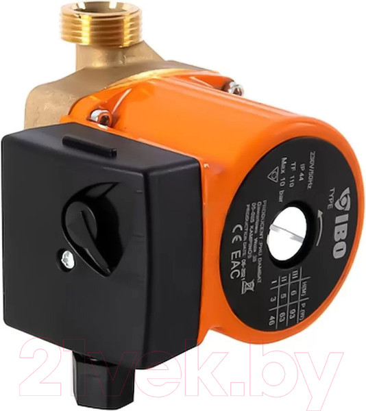 Изображение товара Циркуляционный насос IBO OНI 25-60/130 для ГВС BR 230V (бронзовый)