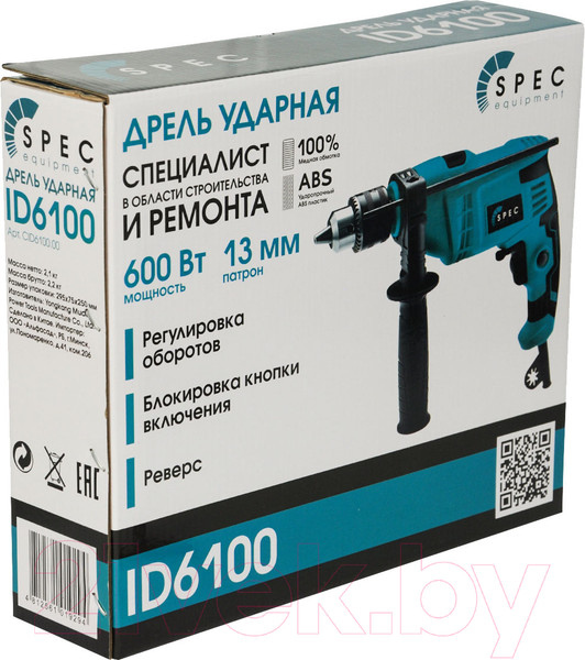 Изображение товара Дрель Spec ID6100