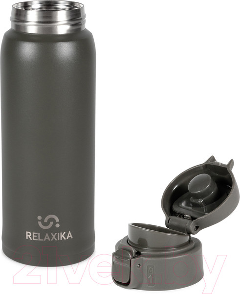 Изображение товара Термокружка Relaxika 701 (480мл, хаки)