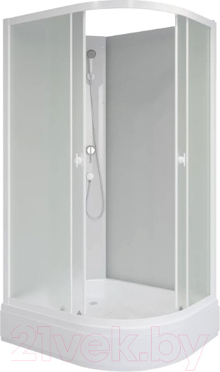 Изображение товара Душевая кабина Niagara Promo P100/70/26L/MT/BK 100x70x195