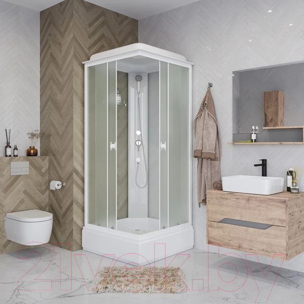 Изображение товара Душевая кабина Niagara Promo P80/26Q/MT 80x80x215