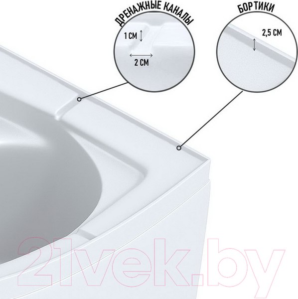 Изображение товара Душевая кабина Niagara Promo P80/26Q/MT/BK 80x80x195
