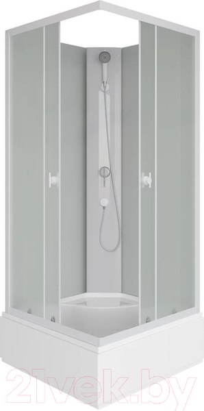 Изображение товара Душевая кабина Niagara Promo P80/26Q/MT/BK 80x80x195