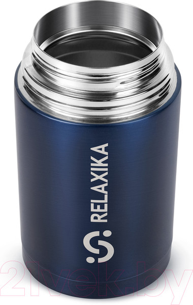 Изображение товара Термос для еды Relaxika 301 (1л, темно-синий)