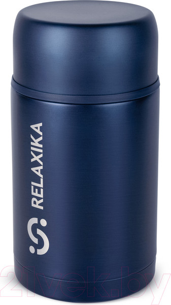 Изображение товара Термос для еды Relaxika 301 (1л, темно-синий)