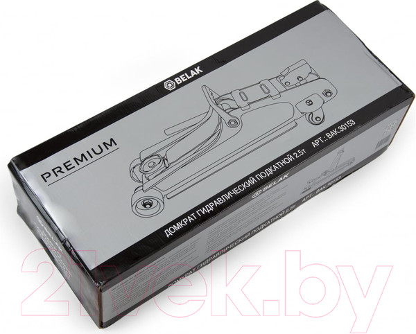 Изображение товара Подкатной домкрат БелАК Premium 2.5т BAK.30153