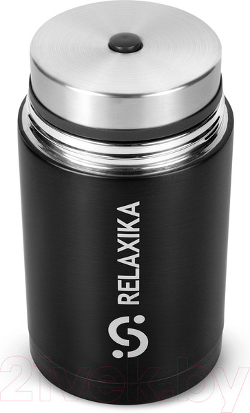 Изображение товара Термос для еды Relaxika 301 (1л, черный)