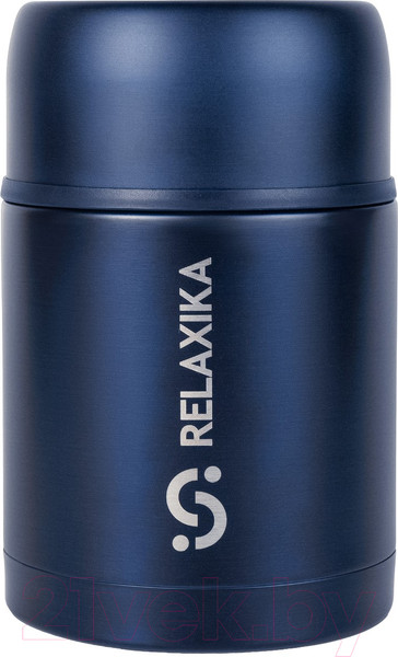 Изображение товара Термос для еды Relaxika 301 (700мл, темно-синий)