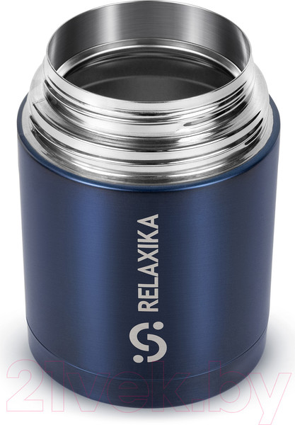 Изображение товара Термос для еды Relaxika 301 (700мл, темно-синий)