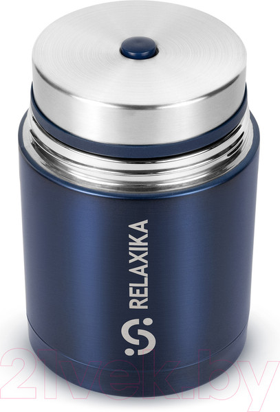 Изображение товара Термос для еды Relaxika 301 (700мл, темно-синий)