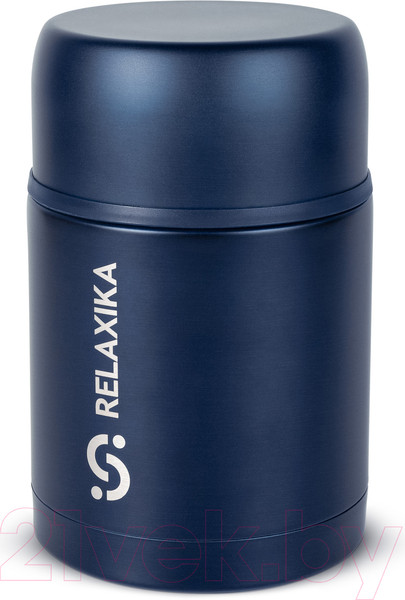 Изображение товара Термос для еды Relaxika 301 (700мл, темно-синий)
