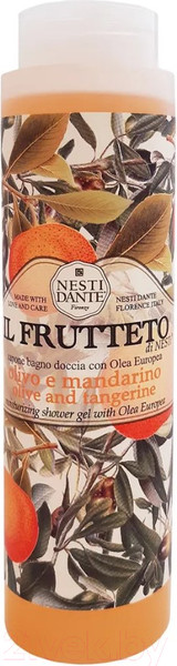 Изображение товара Гель для душа Nesti Dante Оливковое масло и мандарин (300мл)
