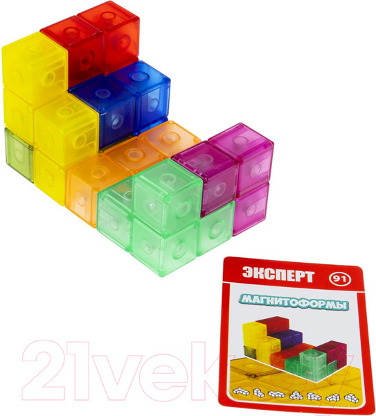 Изображение товара Игра-головоломка Bondibon БондиЛогика Магнитоформы / ВВ6267