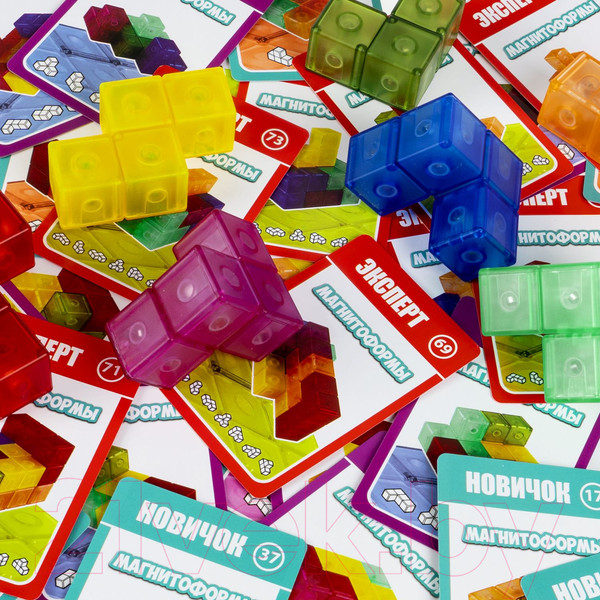 Изображение товара Игра-головоломка Bondibon БондиЛогика Магнитоформы / ВВ6267