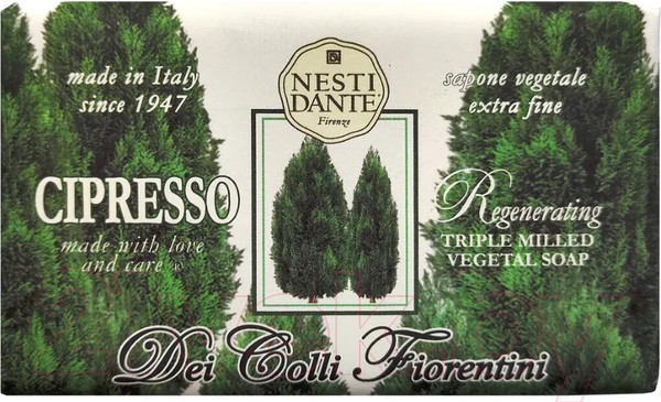 Изображение товара Мыло твердое Nesti Dante Кипарис (250г)