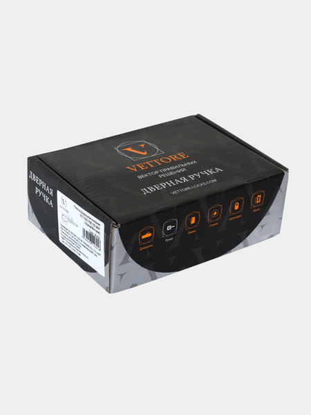 Изображение товара Ручка дверная Basara R06.031 SN/CP (сатин/хром)