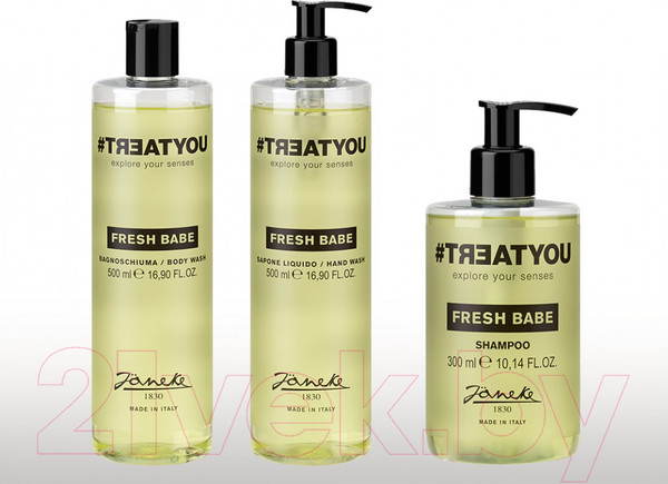 Изображение товара Гель для душа Janeke Treatyou Fresh Babe (500мл)