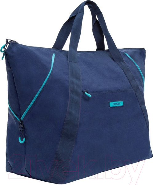 Изображение товара Сумка дорожная Grizzly TD-842-2f (синий)