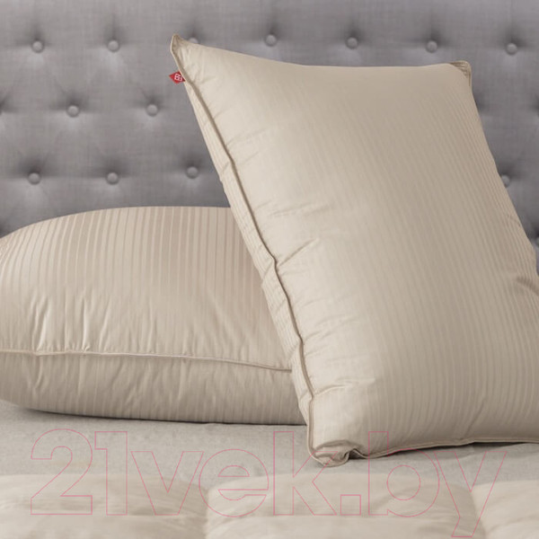 Изображение товара Подушка для сна Kariguz Страйп мокко / СМ10-5 (68x68)