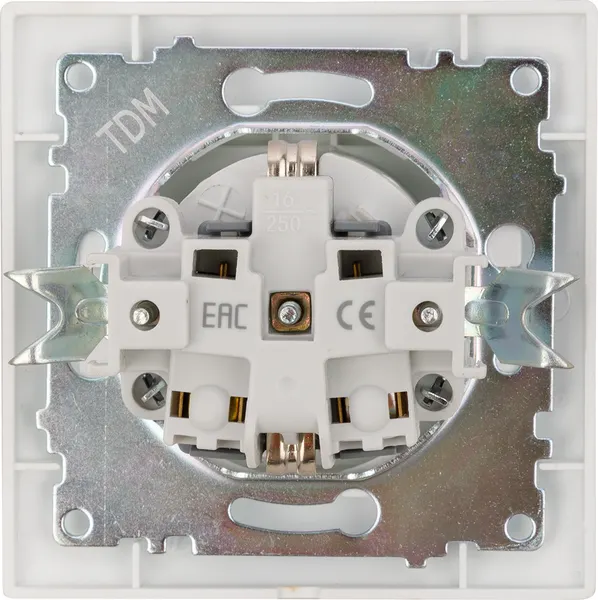 Изображение товара Розетка TDM Лама SQ1815-0826 (перламутр)
