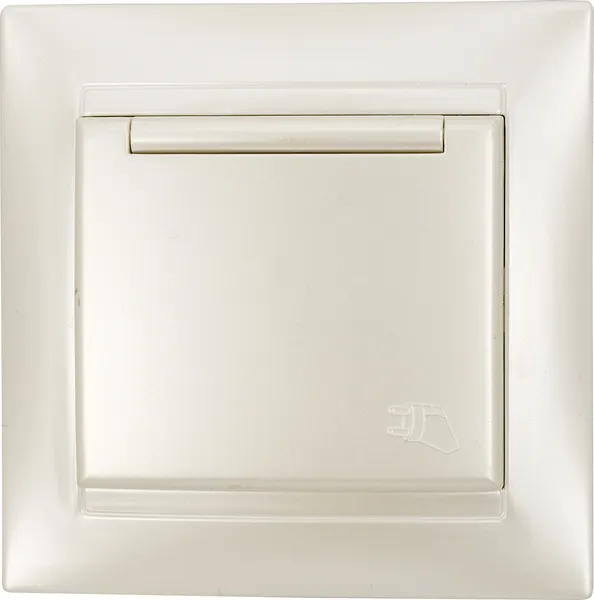 Изображение товара Розетка TDM Лама SQ1815-0826 (перламутр)