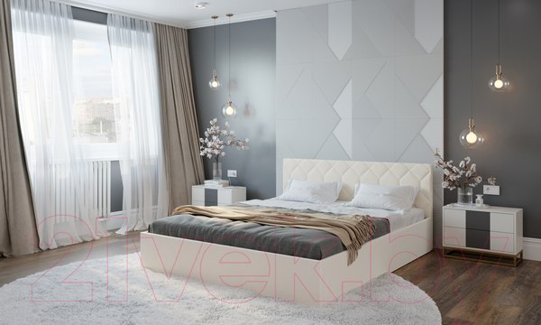 Изображение товара Полуторная кровать Natura Vera Техас с ПМ 140x200 (Maxx 100)