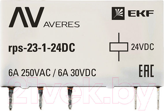 Изображение товара Реле промежуточное EKF Averes rps-23-1-24DC