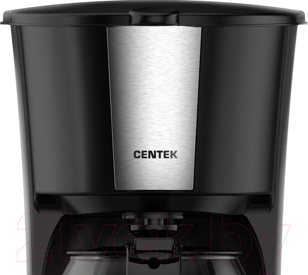 Изображение товара Капельная кофеварка Centek CT-1148 (черный/сталь)