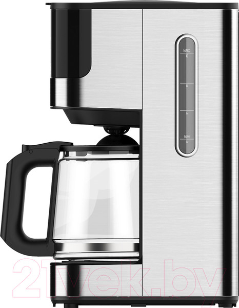 Изображение товара Капельная кофеварка Centek CT-1150 (черный/сталь)