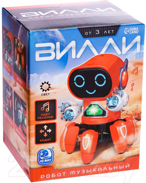 Изображение товара Робот IQ Bot Вилли ZR142 / 7785949 (синий)