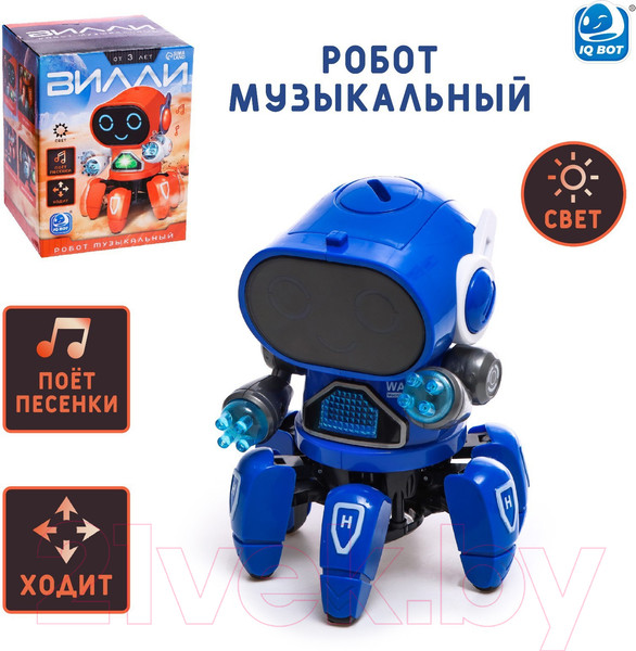 Изображение товара Робот IQ Bot Вилли ZR142 / 7785949 (синий)