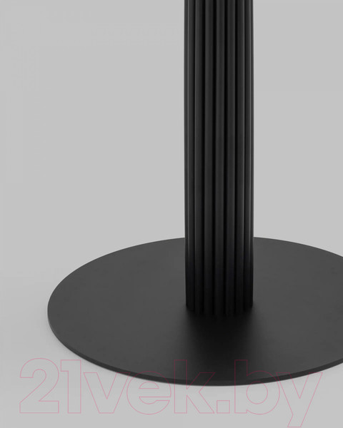 Изображение товара Обеденный стол Stool Group Stem D90 (мраморный/черный)