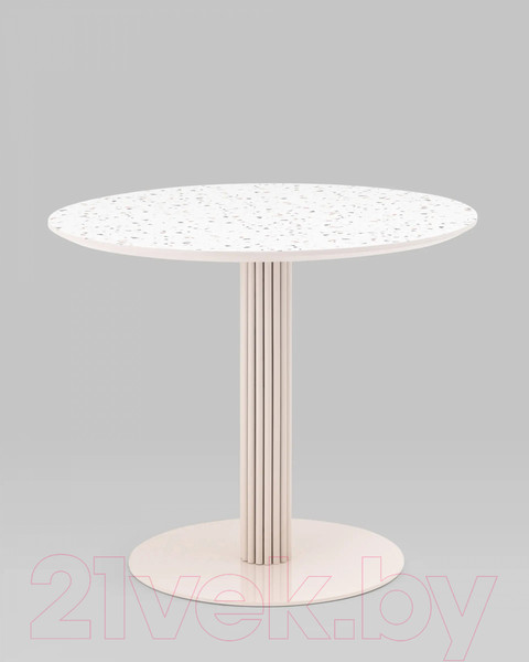 Изображение товара Обеденный стол Stool Group Stem D90 (террацо)