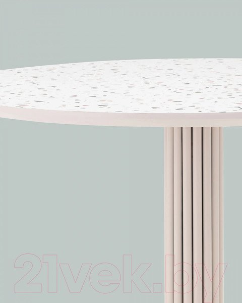 Изображение товара Обеденный стол Stool Group Stem D90 (террацо)