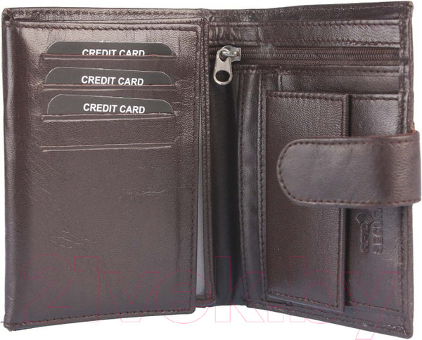 Изображение товара Портмоне Wild Tiger ZM-128R-034 (коричневый)