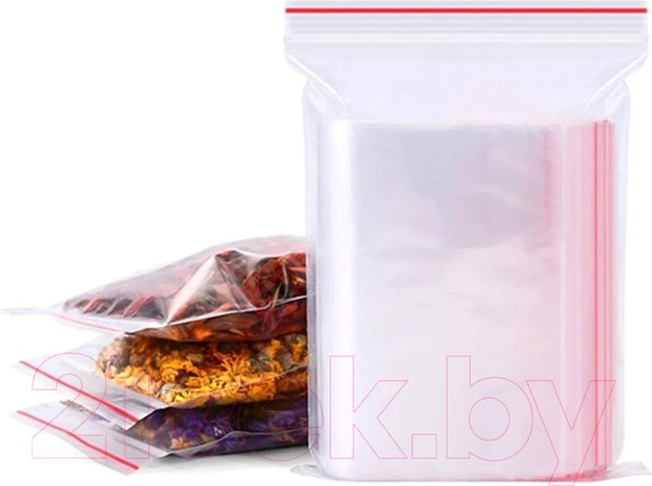 Изображение товара Комплект пакетов-слайдеров Паксервис Zip-Lock / 286063 (300шт)