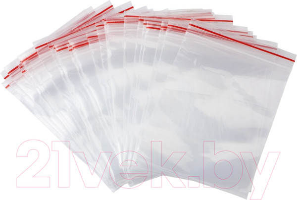 Изображение товара Комплект пакетов-слайдеров Паксервис Zip-Lock / 286063 (300шт)