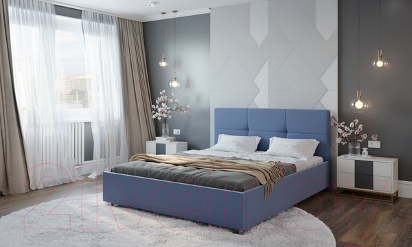 Изображение товара Полуторная кровать Natura Vera Liton с ПМ 120x200 (Maxx 977)