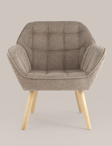 Изображение товара Кресло мягкое Stool Group Вэйл / QH-8904K (серый)