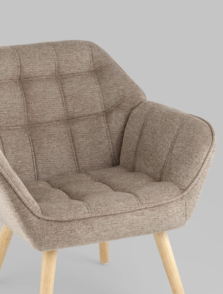 Изображение товара Кресло мягкое Stool Group Вэйл / QH-8904K (серый)