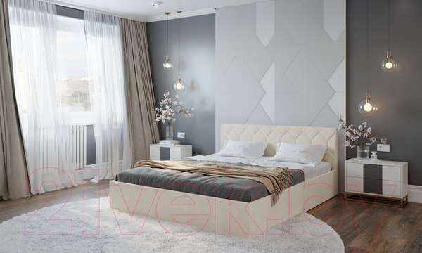 Изображение товара Полуторная кровать Natura Vera Техас с ПМ 120x200 (Happy 102)