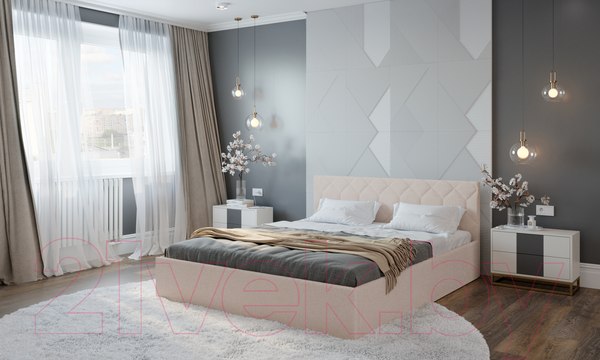 Изображение товара Полуторная кровать Natura Vera Техас с ПМ 120x200 (Omega 03)
