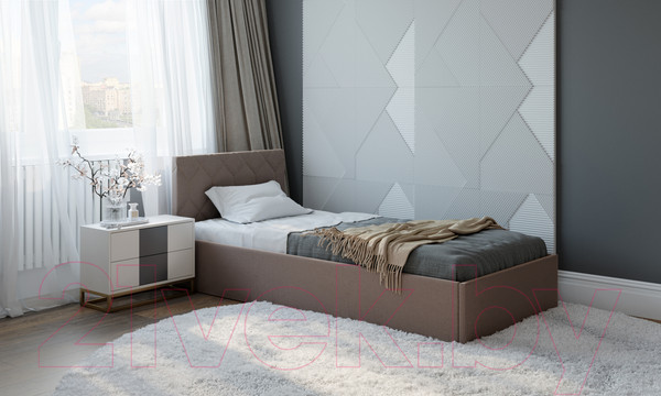 Изображение товара Односпальная кровать Natura Vera Техас с ПМ 90x200 (Maxx 290)