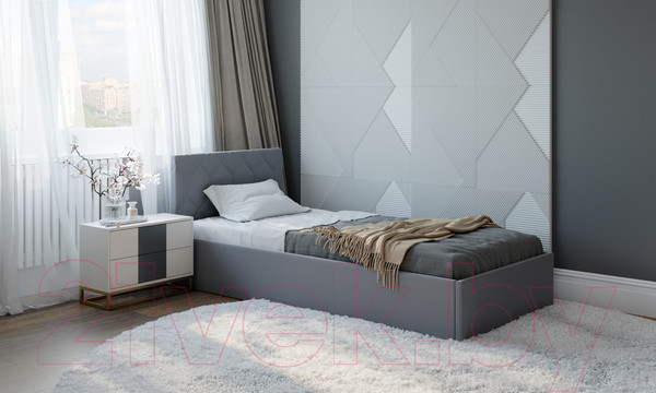 Изображение товара Односпальная кровать Natura Vera Техас с ПМ 90x200 (Maxx 965)